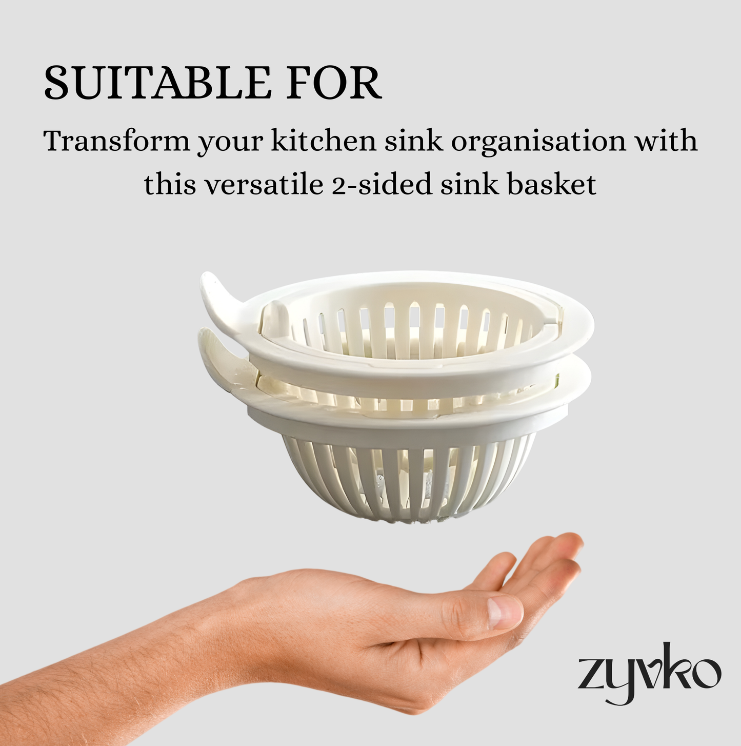 Kitchen Sink Strainer(Pack Of 2)