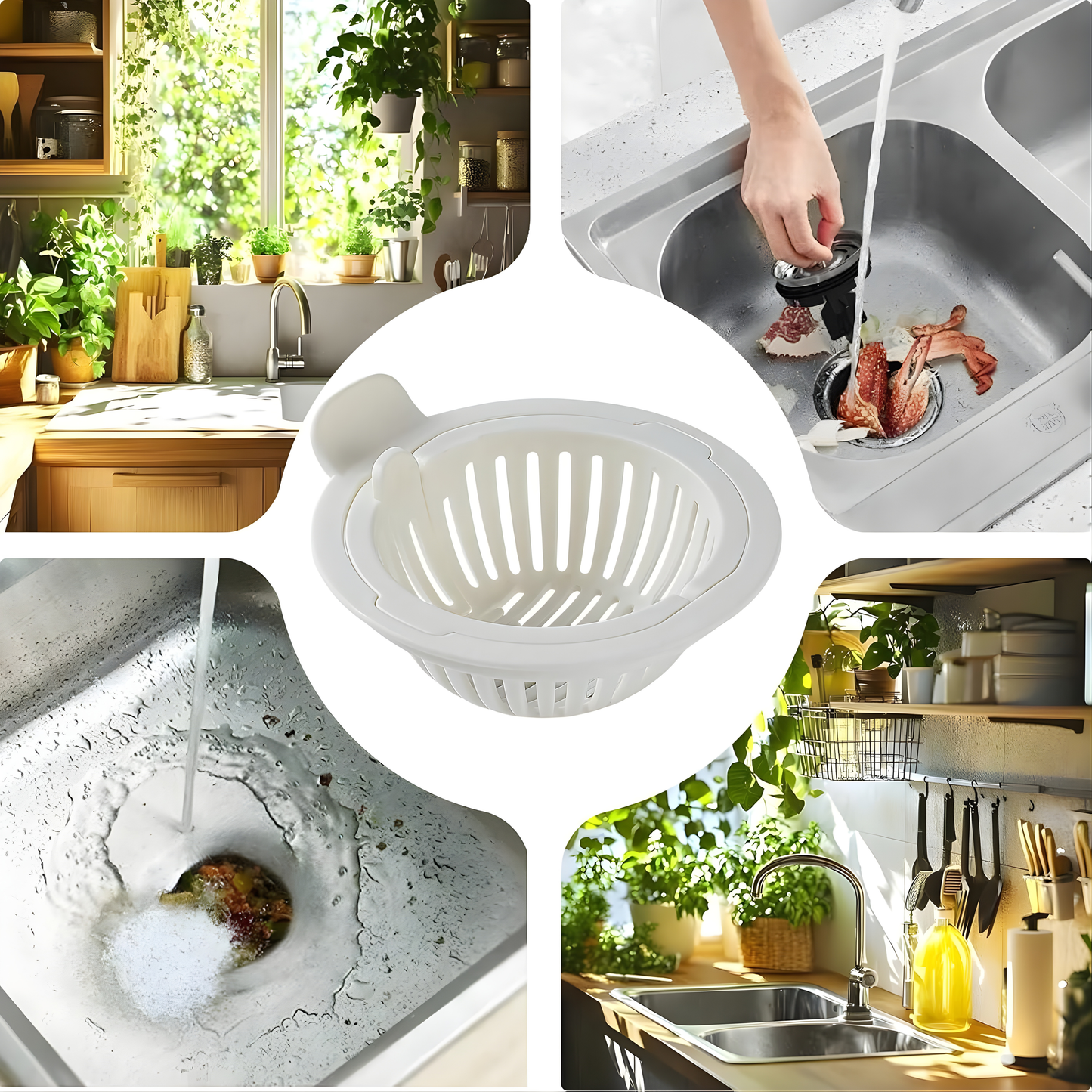 Kitchen Sink Strainer(Pack Of 2)