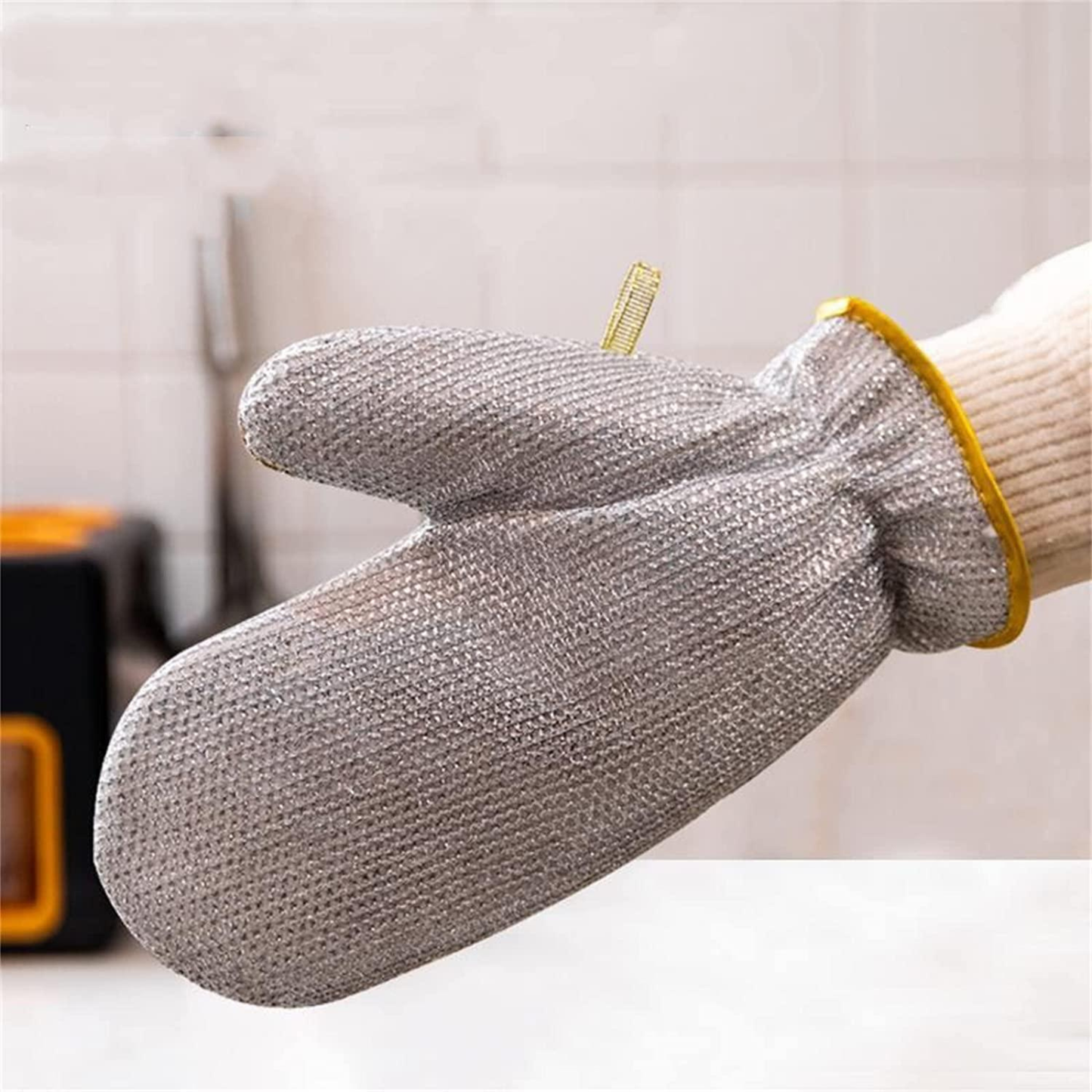 Aluminium Dishwashing Hand Gloves