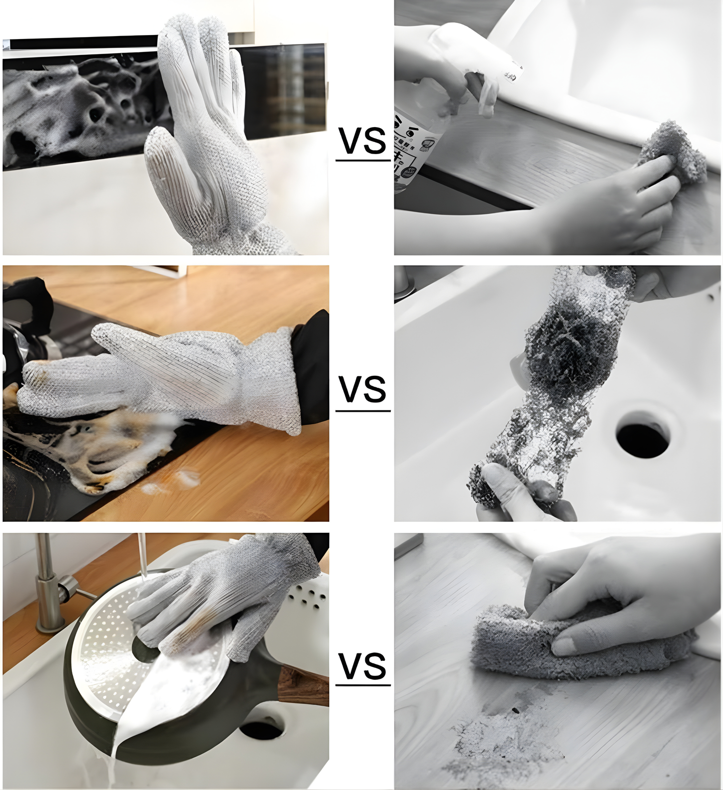 Aluminium Dishwashing Hand Gloves